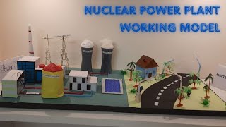 Nuclear Power Plant Working Model | For Science Exhibition | For classes 10 , 11 and 12 .