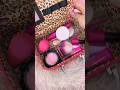 ASMR Satisfying with Unboxing &amp; Review Necessarie Pink Fake Makeup Set Sounds Video ☆