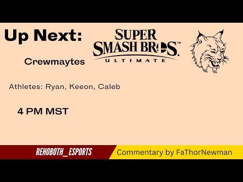 NMAA eSports: Rehoboth vs. Escalante Middle/High School - Super Smash Bros. Ultimate
