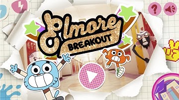 THE AMAZING WORLD OF GUMBALL - Elmore Breakout (Cartoon Network Games)