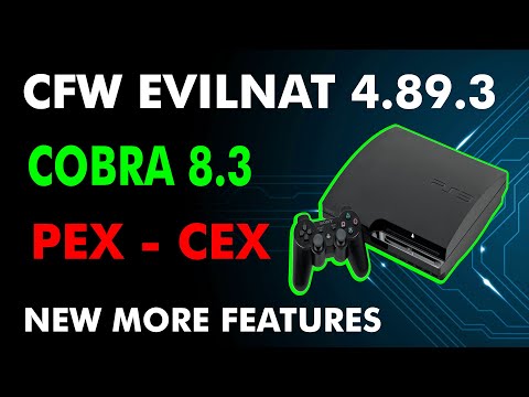 PSX-Place on X: CFW RELEASED - 4.89.3 Evilnat (Cobra v8.3) Official debut  of PEX (New PS3 CFW type) + Other flavor's (OverClock / DEX / CEX / noBD /  noBT / .)
