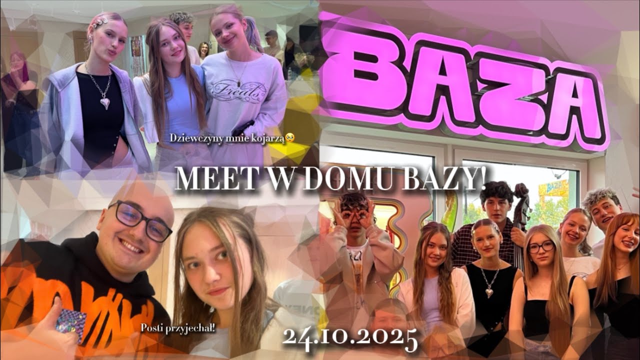SPĘDZIŁAM 6 GODZIN W DOMU BAZY🫶🏻🤍 Vlog z meeta 24.10.2025