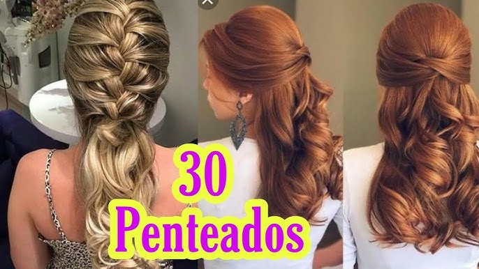 Penteado delicado para cerimônias… casamentos, batizados… #penteadoinf