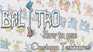 Balatro - How to use Custom Textures - Pokemon Custom Texture Pack
