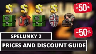 Spelunky 2 Shopkeeper Prices And Discounts Guide. How To Lower Shopkeeper Prices In Spelunky 2
