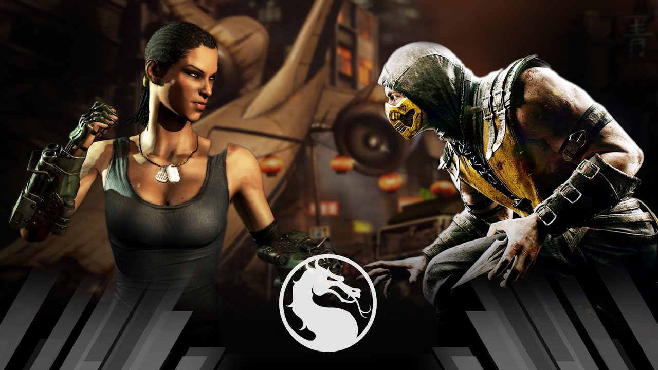 Mortal Kombat X Jacqui Briggs Vs Scorpion Very Hard Youtube