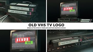 Old TV Logo After Effects Template Videohive 35136147