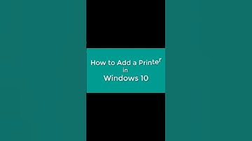Add A Local Printer in Windows 10/11Video #printer #windows #system #printing #canon #epic #love