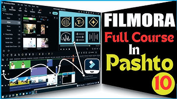 Choosing Text Animation || Filmora Full Course In Pashto Lesson 10