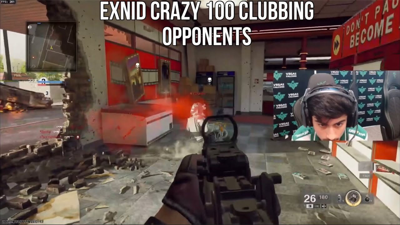 Exnid CRAZY 50 Kill Game And 100 Clubbing In Ranked - YouTube