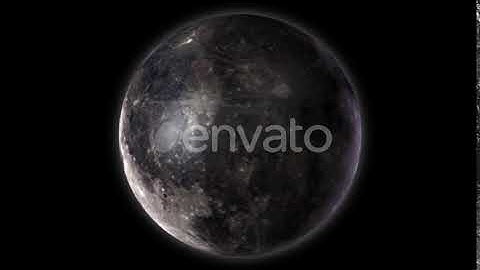 The Moon On a Black Background  - After Effects Templates Project Files 2018 [Video Hive]