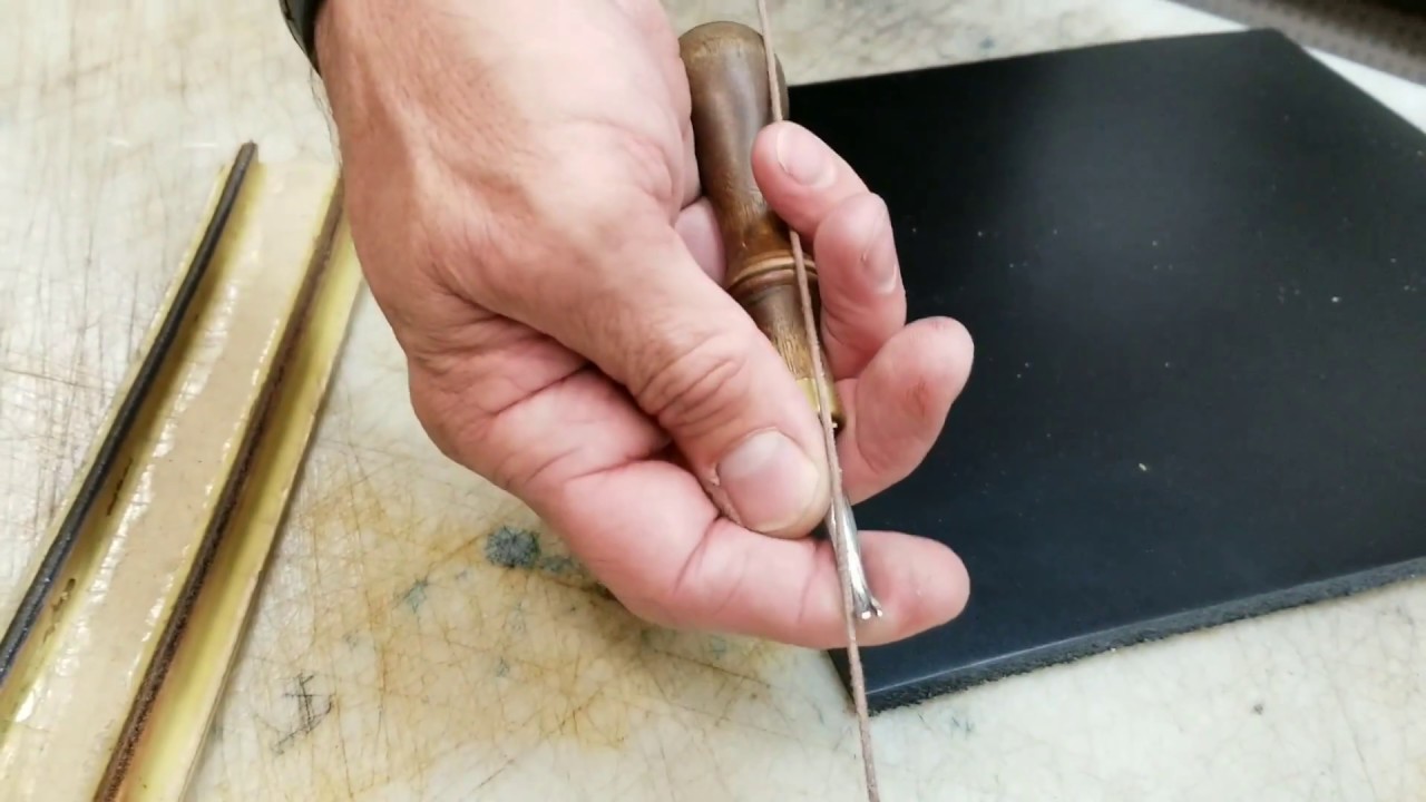 Sharpening Leatherwork Tools - The Edge Beveler 