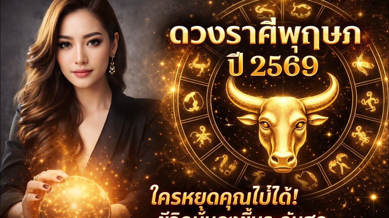 ดวงราศีพฤษภ 2569 🔮 ชีวิตมั่นคงขึ้น! ใครหยุดคุณได้?”