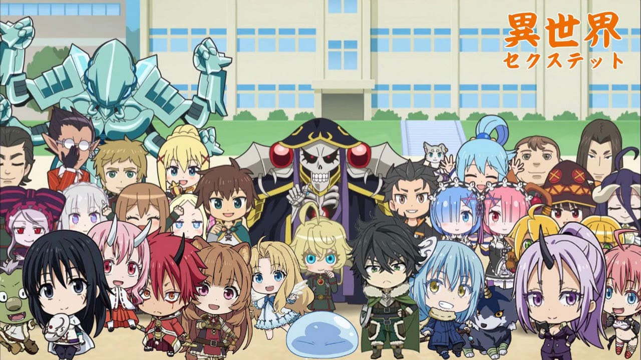 Isekai Quartet 2 ganha data e protagonistas de Shield Hero - IntoxiAnime