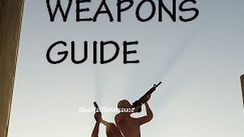 RUST Tutorial - All guns currently in the game