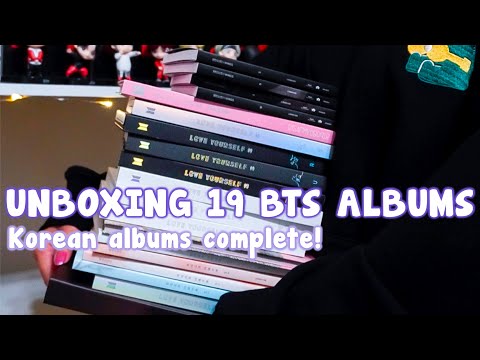 Completing My Bts Korean Albums
