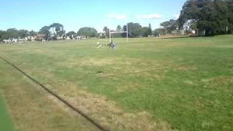 Test flight of trex 500 3g by J Robinson