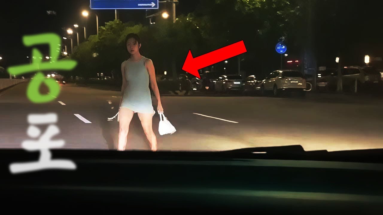도로위에 귀신 ? or 부천 bj ? | 인터넷에 떠도는 무서운 영상 - 귀신 - 102