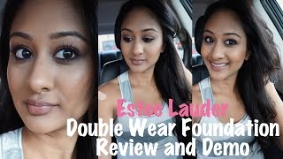 Estee Lauder Double Wear Foundation Review + Demo | Makeup By Megha