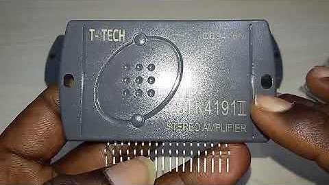T TECH STK4191 & STK4231 IC VOLTAGE EXPLAIN IN TAMIL