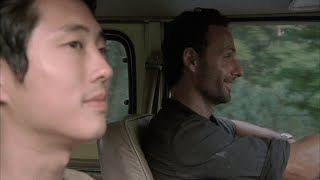 The Walking Dead S02E08 Glenn And Rick Talk About Maggie 4K