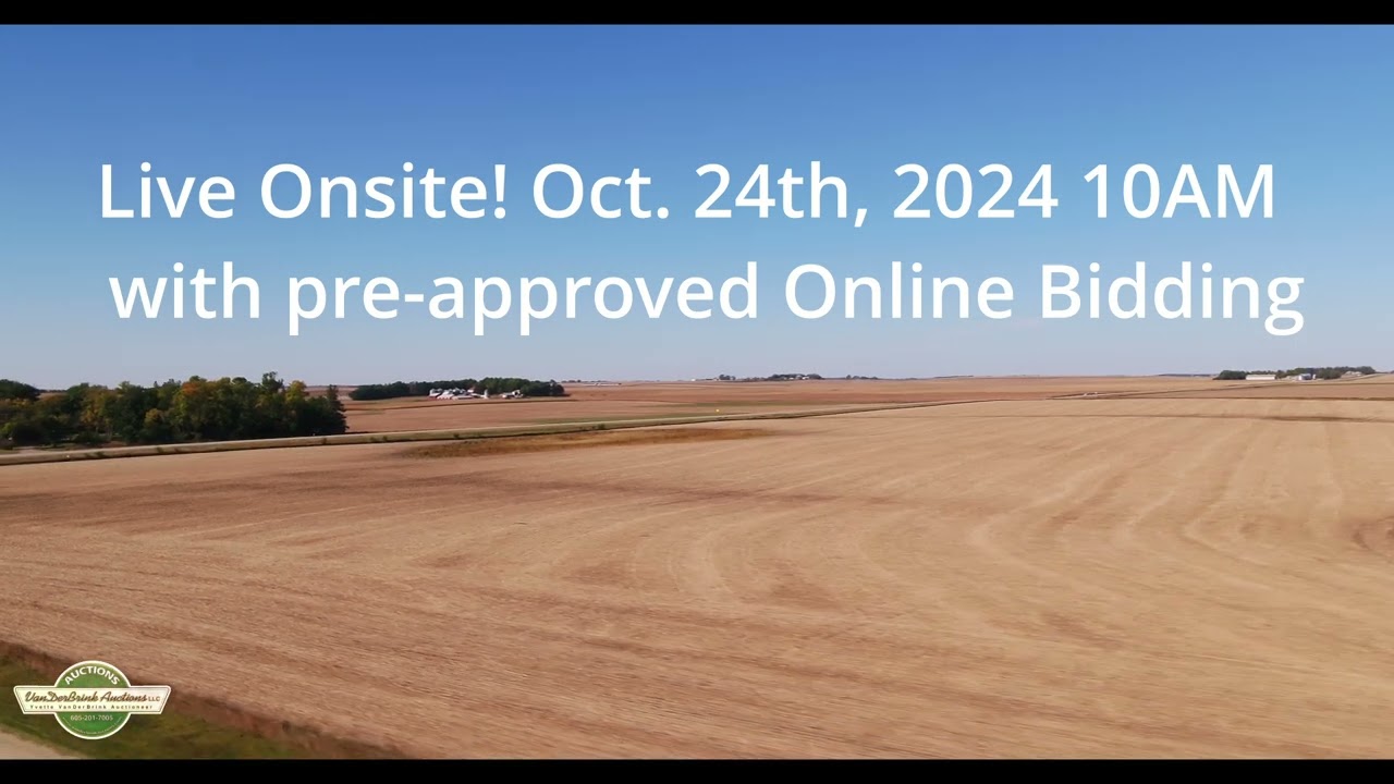 Amazing 131.28 Acres Rock County, MN Farmland!