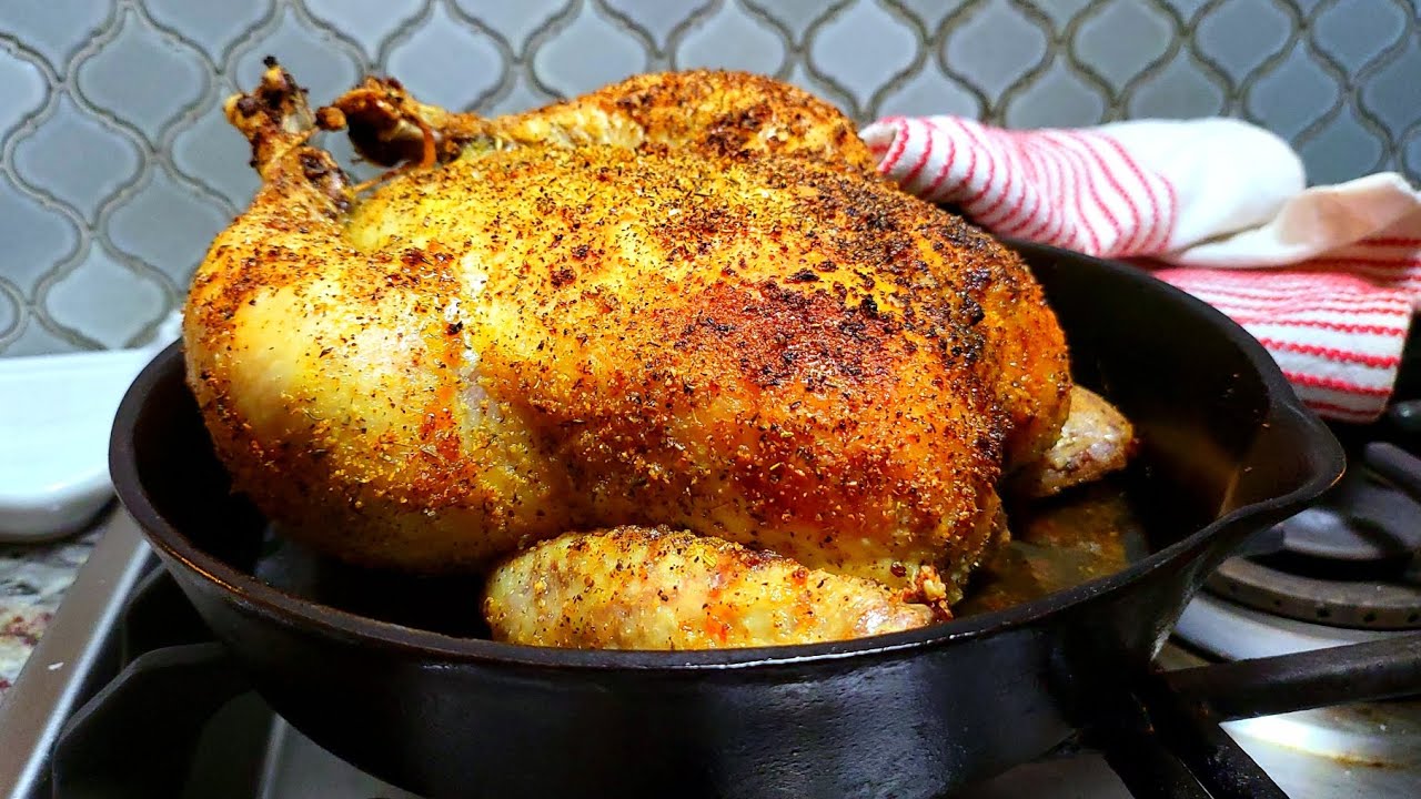 This OVEN-ROASTED CHICKEN is easy to make and perfect for beginner cooks