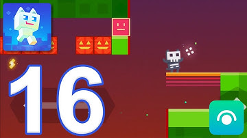 Super Phantom Cat - Gameplay Walkthrough Part 16 - Halloween: Levels 1-3 (iOS)
