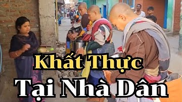 Ngày Khất Thực Đầu Tiên Gieo Duyên Trên Đất Phật: Sư Minh Tuệ và Tăng Đoàn
