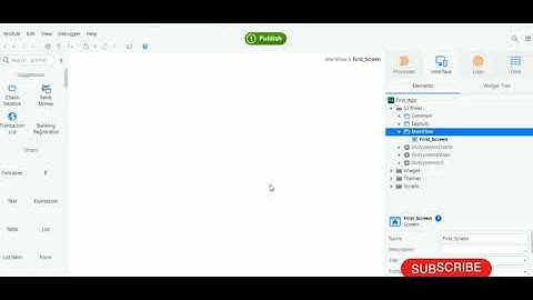 First app in Outsystems | Service studio in hindi | How to Create screen in Outsystems |Full Course
