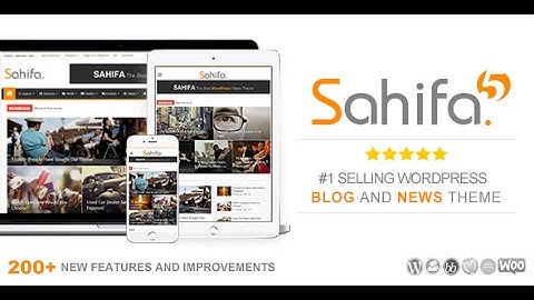 Sahifa - Responsive WordPress Magazine / Newspaper Theme Review