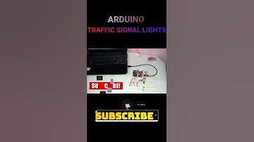 ARDUINO BASED TRAFFIC LIGHT SYSTEM | 7 SEGMENT DISPLAY LED #Shorts#lightningarduino#engineerprojects