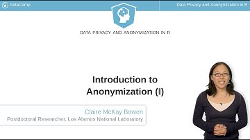 R Tutorial: Intro to Anonymization (I)
