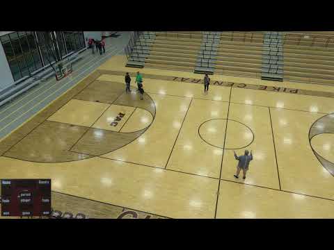 Pike Central High School vs Tecumseh High School Mens Varsity Basketball