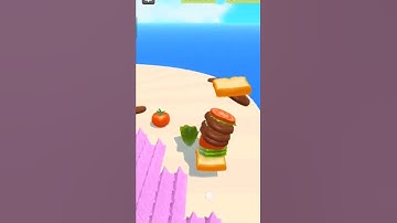 Sandwich Runner Max Levels Game  Update All Trailers iOS, Android Gameplay Walkthrough GHPTR #shorts