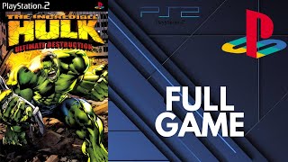 The Incredible Hulk Ultimate Destruction(PS2) - Full Game Walkthrough / Longplay [2560p QHD 60fps]