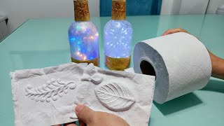 Mira como hacer relieve con PAPEL HIGIÉNICO