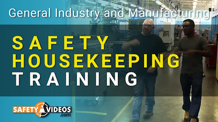 Safety Housekeeping Training from SafetyVideos.com