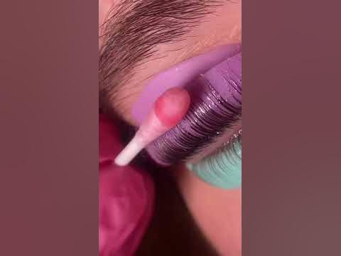 ЛАМИНИРОВАНИЕ ВЕРХНИХ И НИЖНИХ РЕСНИЦ ОДНОВРЕМЕННО #ламинирование # ...