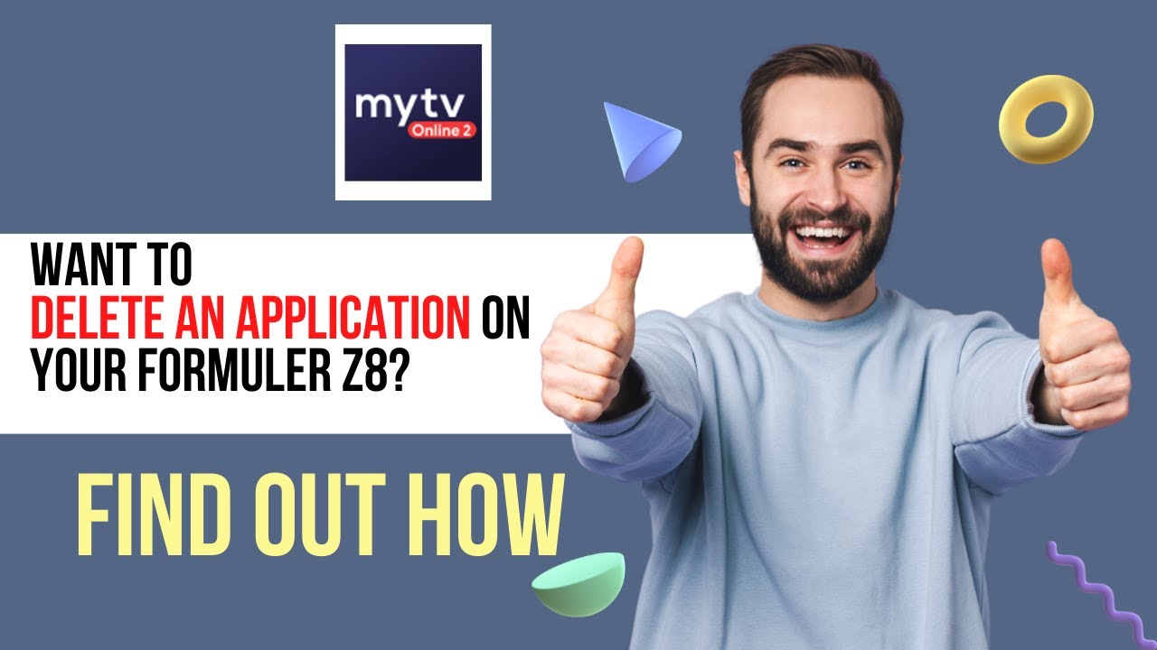 Formuler Z8: how do i delete an app in settings on my formuler z8