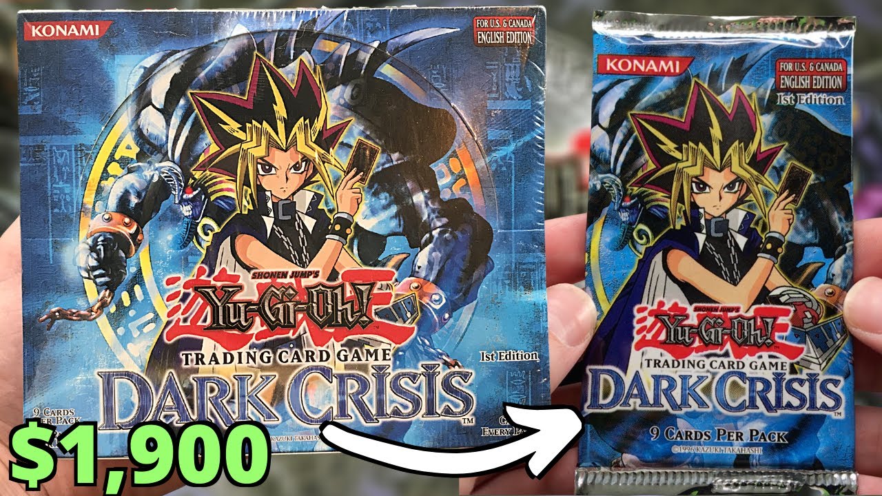 OPENING A 1st Edition Dark Crisis Booster Box (Extremely Rare)