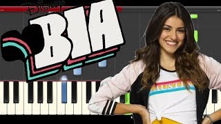 BIA Cuéntales  Julio Peña Isabela Souza Piano Cover Midi tutorial Sheet app  Karaoke chords