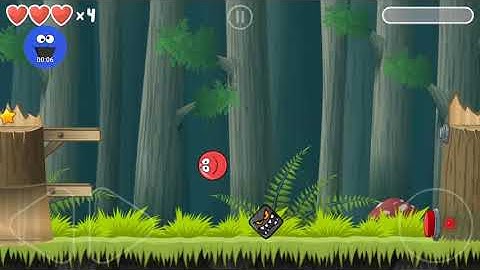 Red Ball 4 - level #23 - 2 Deep Forest