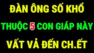 Đàn Ông Số Khổ Thường Thuộc 5 Con Giáp Này, Cả Đời Gánh Gồng Vì Chữ Duyên, Chữ Phận