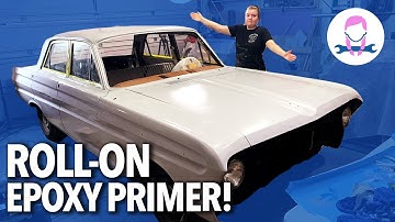 Applying Epoxy Primer in ONE NIGHT - Eastwood OptiFlow - 1965 Ford Falcon