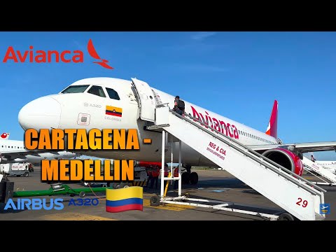 AVIANCA Cartagena - Medellin FLIGHT REPORT (# 104)