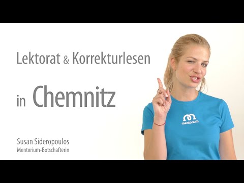 Chemnitz Lektorat & Korrekturlesen - Lektor für Chemnitz