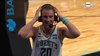 Sabrina Ionescu On The Win Against The Minnesota Lynx Sabrina Ionescu On The Win Against The Minnesota Lynx