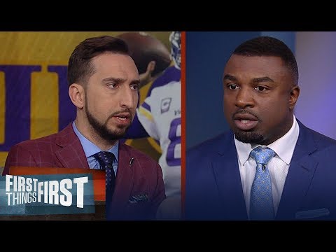 Vikings Cousins won’t do well vs Saints, Eagles will play Seahawks close | NFL | FIRST THINGS FIRST