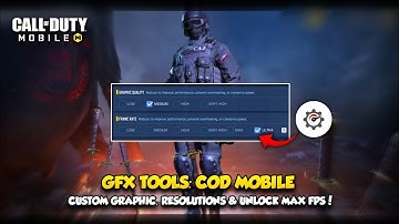 GFX TOOL UNLOCK EXTREME FPS IN COD MOBILE | Unlock & Over Lock FPS No Root | GL Tools 2024